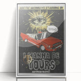 Arctic Monkeys I Wanna Be Yours Poster – Retro Space Wall Art