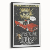 Arctic Monkeys I Wanna Be Yours Poster – Retro Space Wall Art