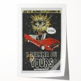 Arctic Monkeys I Wanna Be Yours Poster – Retro Space Wall Art