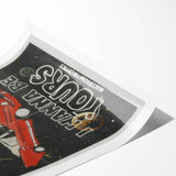 Arctic Monkeys I Wanna Be Yours Poster – Retro Space Wall Art