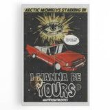 Arctic Monkeys I Wanna Be Yours Poster – Retro Space Wall Art
