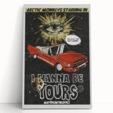 Arctic Monkeys I Wanna Be Yours Poster – Retro Space Wall Art