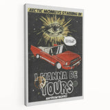 Arctic Monkeys I Wanna Be Yours Poster – Retro Space Wall Art