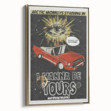 Arctic Monkeys I Wanna Be Yours Poster – Retro Space Wall Art
