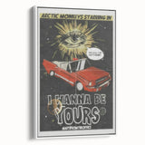 Arctic Monkeys I Wanna Be Yours Poster – Retro Space Wall Art