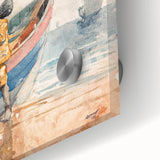 Realism Art Print of 'The Return' by Winslow Homer - Classical Maritime Scene