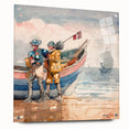 Realism Art Print of 'The Return' by Winslow Homer - Classical Maritime Scene