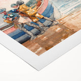 Realism Art Print of 'The Return' by Winslow Homer - Classical Maritime Scene