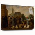 Renaissance Art Prints: At the Market - Classic Everyday Life Scene