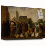 Renaissance Art Prints: At the Market - Classic Everyday Life Scene