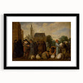 Renaissance Art Prints: At the Market - Classic Everyday Life Scene