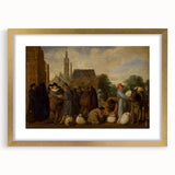 Renaissance Art Prints: At the Market - Classic Everyday Life Scene