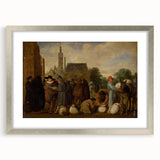 Renaissance Art Prints: At the Market - Classic Everyday Life Scene