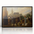 Renaissance Art Prints: At the Market - Classic Everyday Life Scene