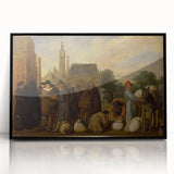 Renaissance Art Prints: At the Market - Classic Everyday Life Scene