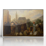 Renaissance Art Prints: At the Market - Classic Everyday Life Scene