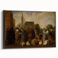 Renaissance Art Prints: At the Market - Classic Everyday Life Scene