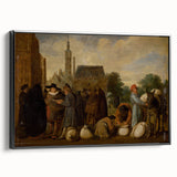 Renaissance Art Prints: At the Market - Classic Everyday Life Scene