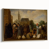 Renaissance Art Prints: At the Market - Classic Everyday Life Scene