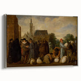 Renaissance Art Prints: At the Market - Classic Everyday Life Scene