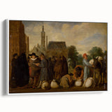 Renaissance Art Prints: At the Market - Classic Everyday Life Scene
