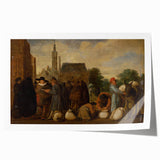 Renaissance Art Prints: At the Market - Classic Everyday Life Scene