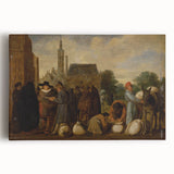 Renaissance Art Prints: At the Market - Classic Everyday Life Scene