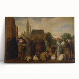 Renaissance Art Prints: At the Market - Classic Everyday Life Scene