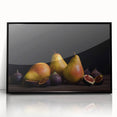 Elegant Pear & Fig Still Life – Fine Art Kitchen Wall Print