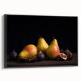 Elegant Pear & Fig Still Life – Fine Art Kitchen Wall Print