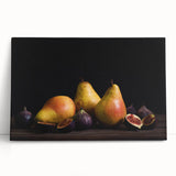 Elegant Pear & Fig Still Life – Fine Art Kitchen Wall Print