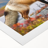 Art deco poster of Yukon scenery in pastel shades on rolled canvas, suitable for dining room wall art.