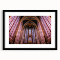 Extra large framed print of abstract Paris scenery in vibrant colors with textured finish, ideal for living room decor.