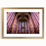 Abstract art print of Paris scenery in muted gray and blue tones on a framed canvas, suitable for dining room decor.