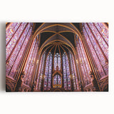 Black and white stretched canvas of Paris scenery, ideal for kitchen wall art or bedroom ambiance.