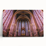 Black and white stretched canvas of Parisian street scene, ideal for kitchen art.