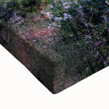 Black and white landscape art painting of Provence on stretched canvas, suitable for bedroom decor.