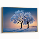 Framed canvas of a vintage-style Latvian landscape in muted gold and black tones, ideal for bedroom wall art.