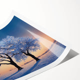 Extra large wall art featuring line art flowers in monochrome, printed on rolled canvas, ideal for large living room decor.