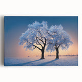 Black and white photo of a European scenery on a stretched canvas, ideal for kitchen wall art.