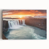 Black and white photograph of an Argentine landscape on stretched canvas, ideal for kitchen wall art.