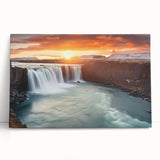 Large black and white stretched canvas of an Argentine landscape, ideal for kitchen wall art or bedroom decor.