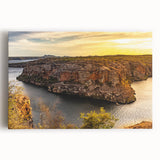 Black and white photo of Sugarloaf Mountain in Rio de Janeiro on stretched canvas, ideal for kitchen art.