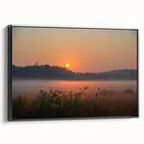 Black and white landscape art painting of Connecticut scenery on framed canvas, ideal for bedroom wall decor.