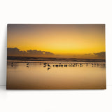 Large black and white stretched canvas of Daytona scenery, ideal for kitchen wall art or bedroom ambiance.