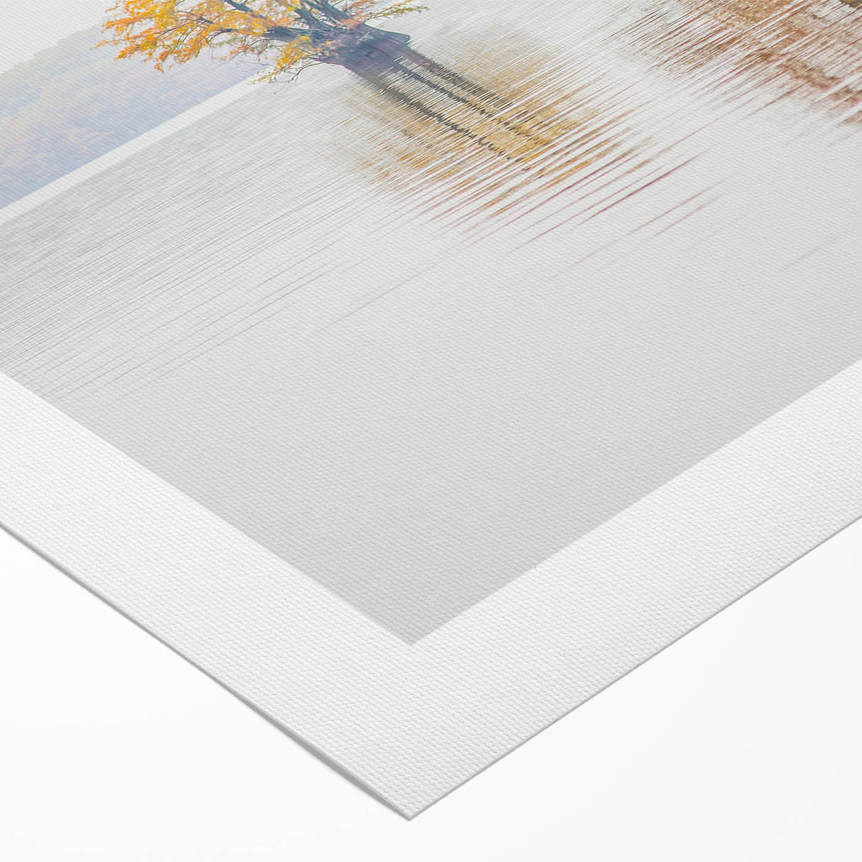 Art deco poster of Louisiana scenery in pastel shades on rolled canvas, suitable for dining room wall art.