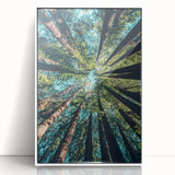 Acrylic print of art deco poster featuring spring theme in pastel shades, ideal for nursery wall art.