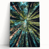 Large black and white abstract canvas depicting spring themes, ideal for kitchen wall art or bedroom ambiance.