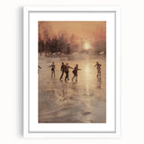 Abstract art print featuring swirling white and gray patterns on a framed canvas, ideal for dining room or bedroom decor.