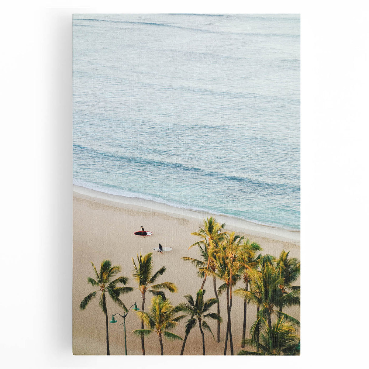 Large black and white abstract canvas print, ideal for kitchen wall art.